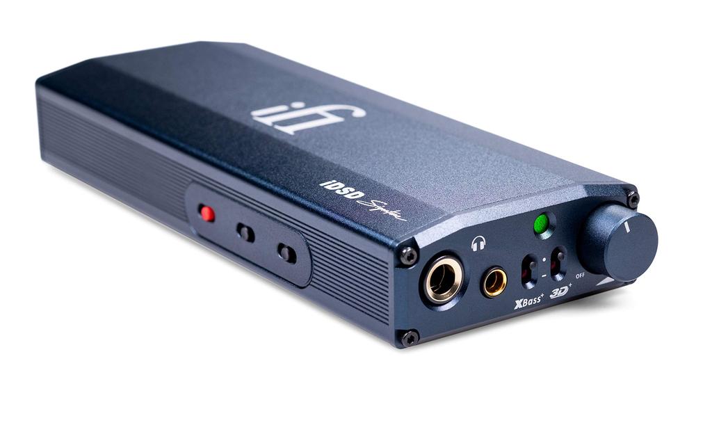 High Resolution Compatible DAC Headphone Amplifier Micro iDSD Signature iFI Audio Resolution Function iFi-Audio & micro-iDSD-Signature [High