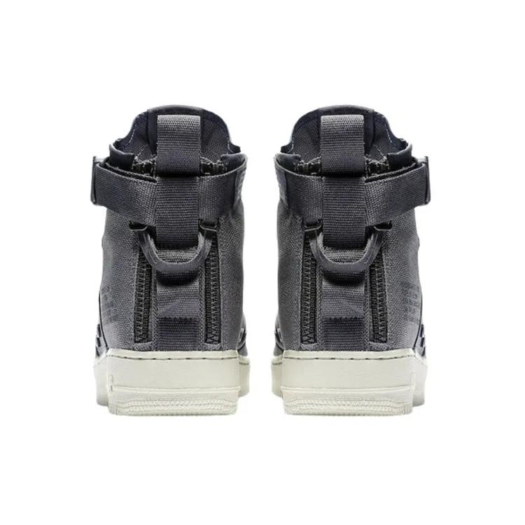 Nike SF Air Force 1 Mid 'Dark Grey' (Unisex) Dark Grey / Dark Grey-Light Bone Skate Shoes 917753 004
