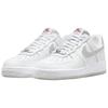 Nike Женские кроссовки Air Force 1 Low '07 Lx с блестящим логотипом Swoosh, белые, HQ3461-191