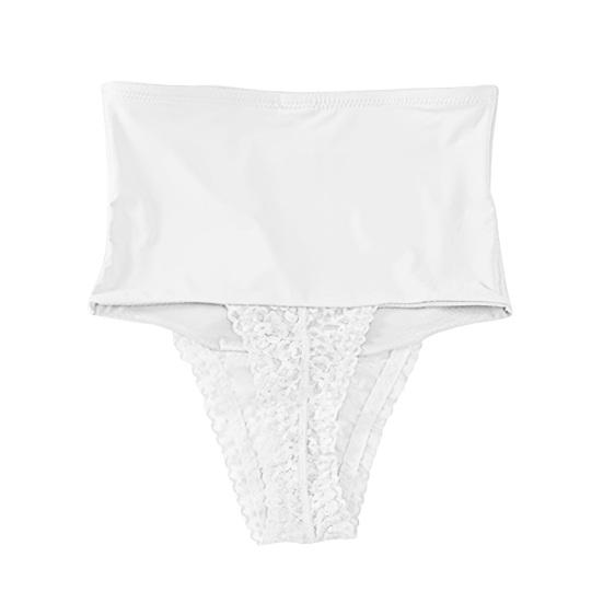 Трусики-тонг с контролем живота для женщин, утягивающее белье с высокой талией, эластичный корректор фигуры, сексуальное Т-образное белье