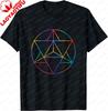 Sacred Geometry Merkaba Geometric Pattern Chakra Tshirt Breathable And Comfortable Personalized Tshirt Cotton Tee