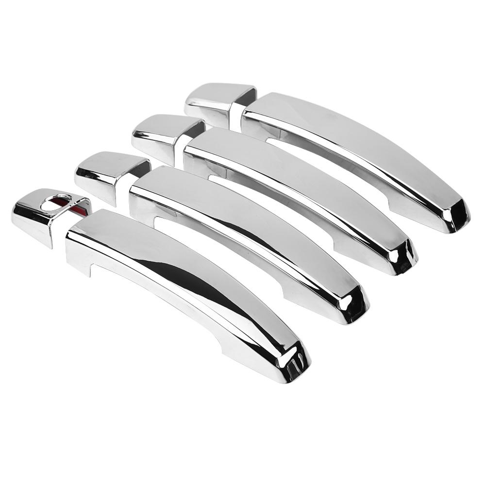 8 pcs Car Electroplating Door Handle Cover Trim for 2008-2016