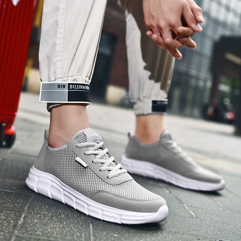 :Men'S Sneakers Men Sport Running Shoes Male Size Running Summer Buffer Shock Stable Slip Sneakers Zapatillas