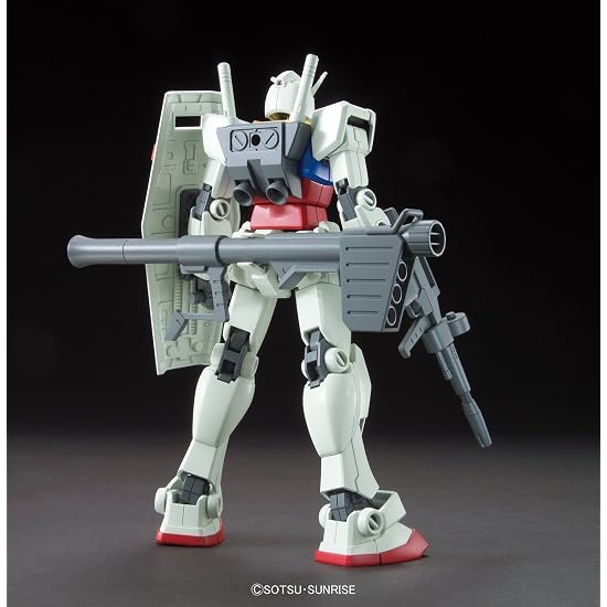 BANDAI SPIRITS HGUC 191 Мобильный доспех Гандам RX-78-2 Гандам 1/144 Масштаб Пластиковая модель с цветовой кодировкой