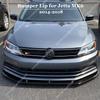 Front Bumper Splitter Lip 3pcs for Volkswagen Jetta MK6 Facelift 2014-2018 Tuning Body Kit Guard Gloss Black UV Coat Spoiler Mod