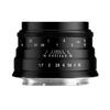 Brightin Star 35mm Объектив с большой диафрагмой MF Prime для беззеркальных камер Nikon Z Mount, включая Черный F1.7 APS-C Камеры, Z30, Z50, Z50II, ZFC, Z5,