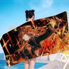 Genshin Impact Мавуика Большие Микрофибровые Пляжные Полотенца Быстросохнущее Полотенце Песок Пляжные Полотенца Полотенце для Бассейна для Путешествий Бассейн Йога