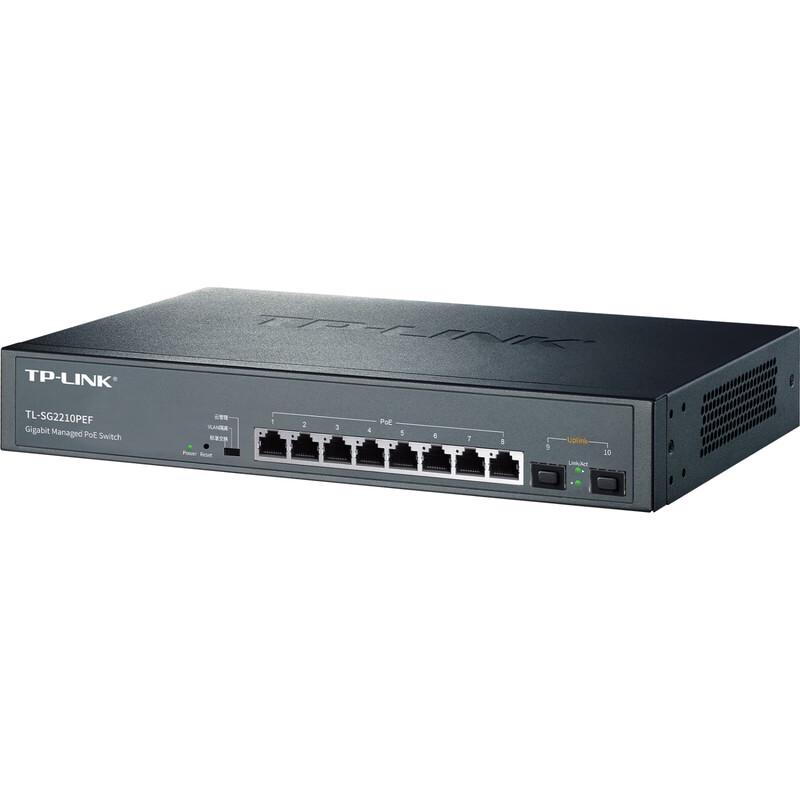 TP-LINK TL-SG2210PEF Gigabit Cloud Managed PoE Switch