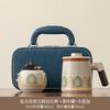 Ru kiln tea cup ceramic mug office women's personal tea separation office water cup
