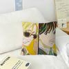 Криминальное аниме BANANA FISH   Офисная Подушка Наволочка Чехол на Подушку для Автомобиля 45X45СМ Наволочка для Подушки под Поясницу Чехол на Диванную Подушку