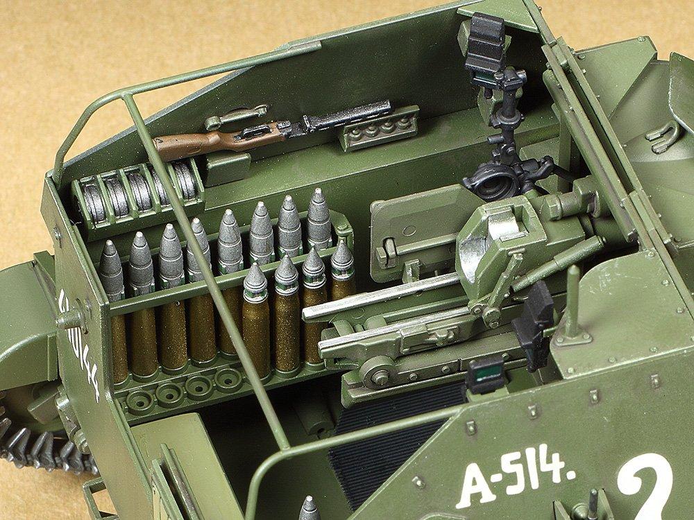 Tamiya 1/35 Военная миниатюра Серия Нет. 348 Советская самоходная артиллерийская установка СУ-76М Пластиковая модель 35348