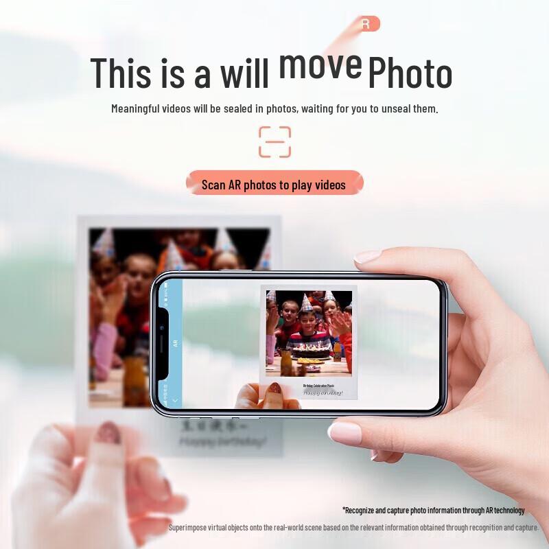 Портативный беспроводной фотопринтер HPRT, штекер CN (адаптер в комплекте)
