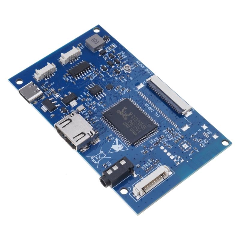 Универсальный набор плат контроллера драйвера LCD с HDMI+Аудио 40 контактов для панели EJ070NA02 1024x600 Замена