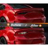Для Dodge Charger 2015-2023 Накладки на задние фонари Виниловые тонированные наклейки Дымчатые