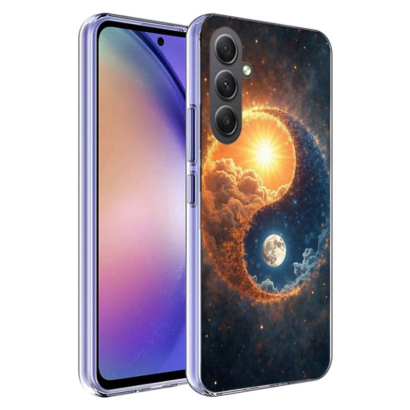 Баланс Стихий Вечный Чехол-Телефон Инь-Ян для Samsung A17 A37 A57 A07 A16 A26 A36 A56 A06 A02S A12 A22 A32 A52S A04S A