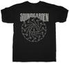 Soundgarden Logo Saw Black Unisex T-Shirt