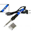 110/220V 60W Electric Soldering Iron Gun Stand Tool Tweezers Kit Solder Stick Tin Welding Pen Welder