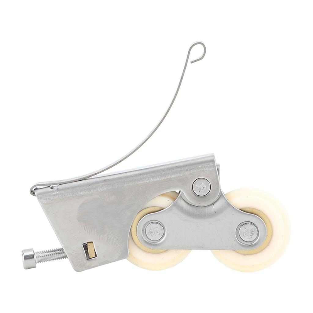 2 шт. роликовые колеса для раздвижных дверей из нержавеющей стали для шкафа с водонепроницаемым медным сердечником