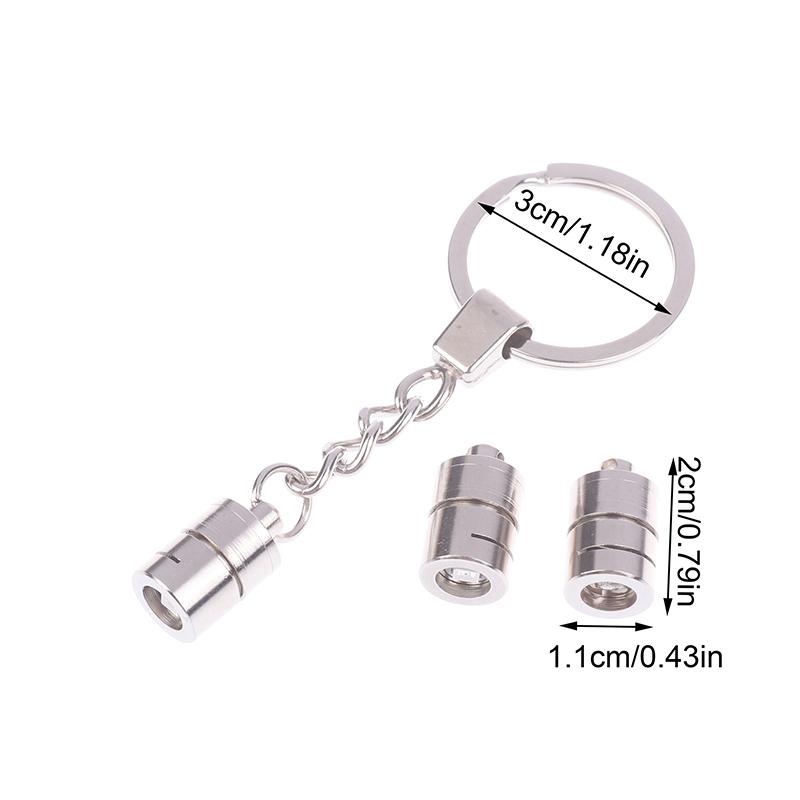 1 шт. брелок-подвеска, светодиодный светильник, подвеска, кошелек, ошейник, фонарик для собак, сумка, брелок, мини-аварийные фонарики