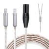 Okcsc JBX Кабель для наушников HD800 Перекабель для Для SENNHEISER Совместим с D1000 OFC 4 Жилы Длина 4-контактный XLR Наушники/Наушники HD800S, HD820, 1,5 м