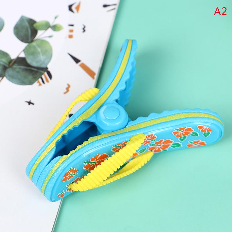 1PC Plastic Beach Towel Clips For Sunbeds Sun Lounger Animal Decorative Clothes Pegs Pins Large Size Drying Racks Retaining Clip