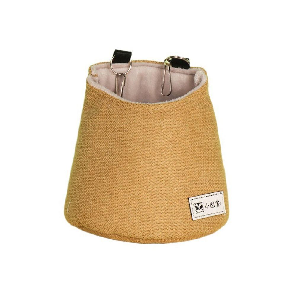 Hanging Hamster Hanging Bed Opening Squirrel Bed Cage Winter Sugar Glider Pouch Autumn