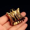Панк Латунь Хэллоуин Призрак Маленькая Статуэтка Винтажные Миниатюрные Фигурки Настольные Украшения Поделки Домашний Декор Украшения Скульптуры