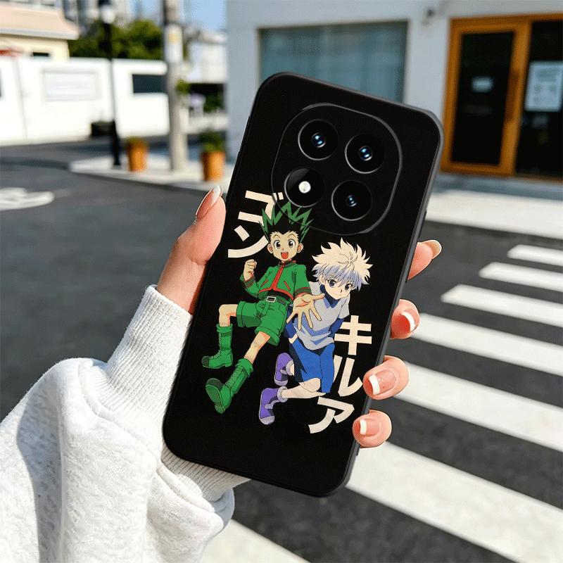 Мягкий чехол для телефона с изображением аниме Hunter X-Hunters для Xiaomi Redmi Note 12 13 14 15 Pro Plus 11 12S 11S 11T 10 4G Черная задняя крышка