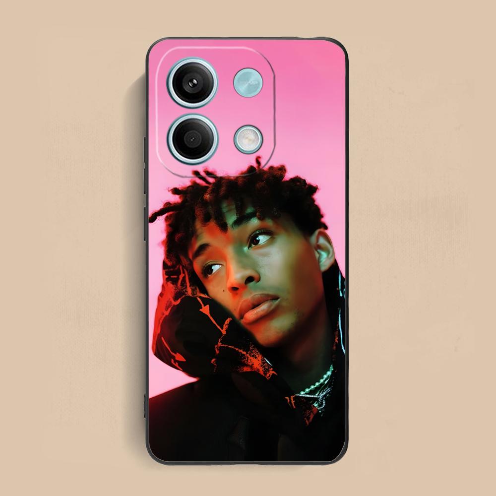 Jaden Smith Matte TPU Mobile Phone Case for Xiaomi Redmi Note 14 13 12 11 S Pro Plus 4G 5G Colorful Printing Cover