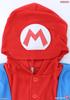 Kaitak Family Super Mario Kids' Pajamas, Long Sleeve Microfleece, Red, 110cm, 130cm, 150cm (130cm, Red)