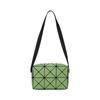 ISSEY MIYAKE Cuboid PVC Polyvinyl Chloride Shoulder Bag, Crossbody Bag Women's Matcha Green BB53-AG661-69