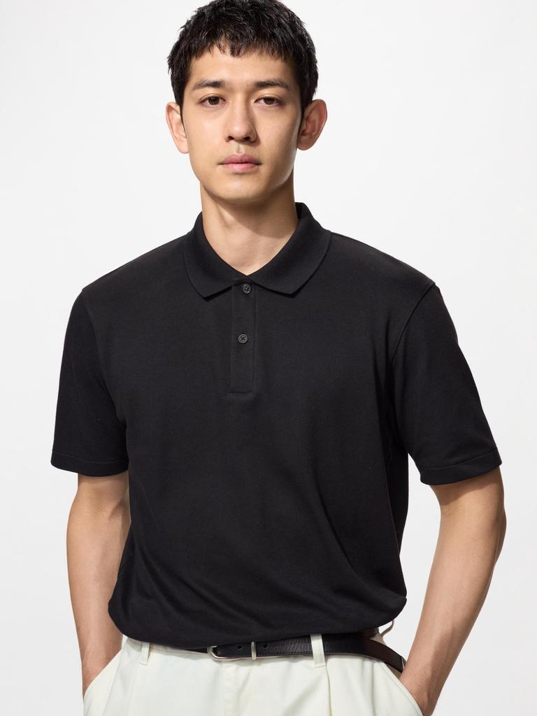 Uniqlo Футболка-поло Airism Cotton Pique