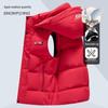 XueZhongFei Men's Detachable Hood Goose Down Vest