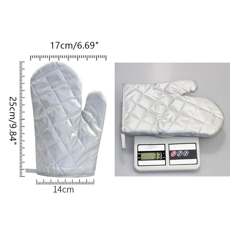 1 шт. утолщенные хлопковые перчатки для микроволновой печи, термостойкие и утепленные перчатки для выпечки в духовке, не допускающие ожогов рук