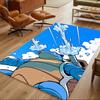 Pokémon Adventure In City Anti-slip Rug Compact Foldable Construction Stain-resistant Surface Doormat Fashionable Home Decor Christmas Gift