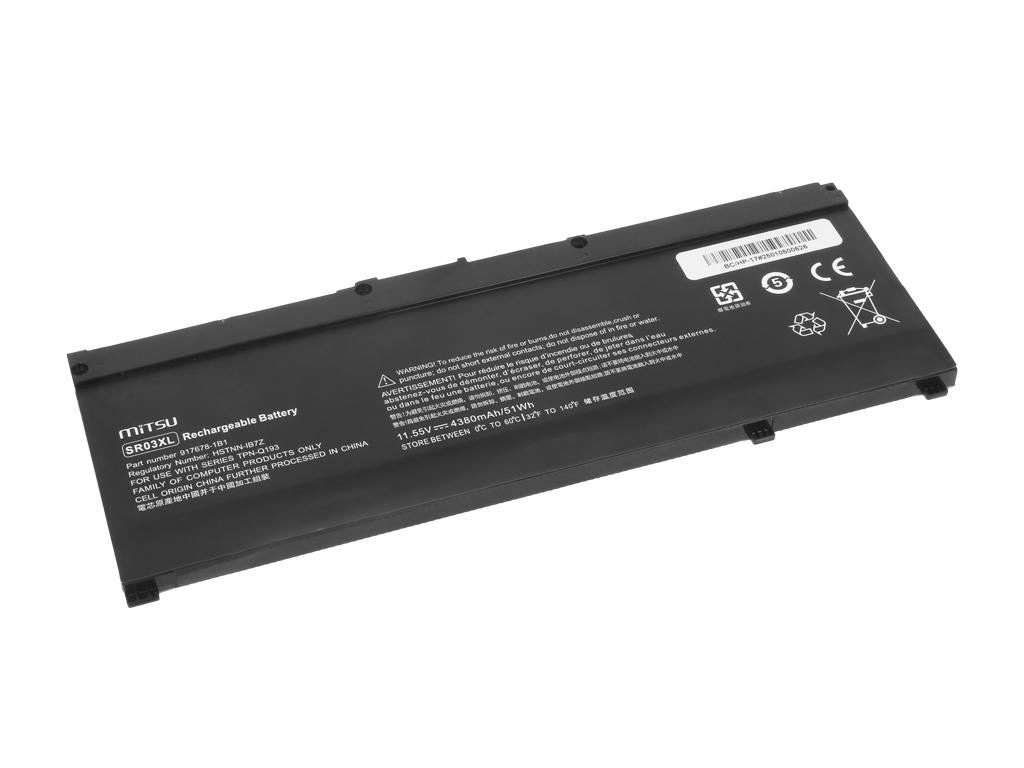 SR03XL battery for HP Gaming 15 17 Omen 15-DC