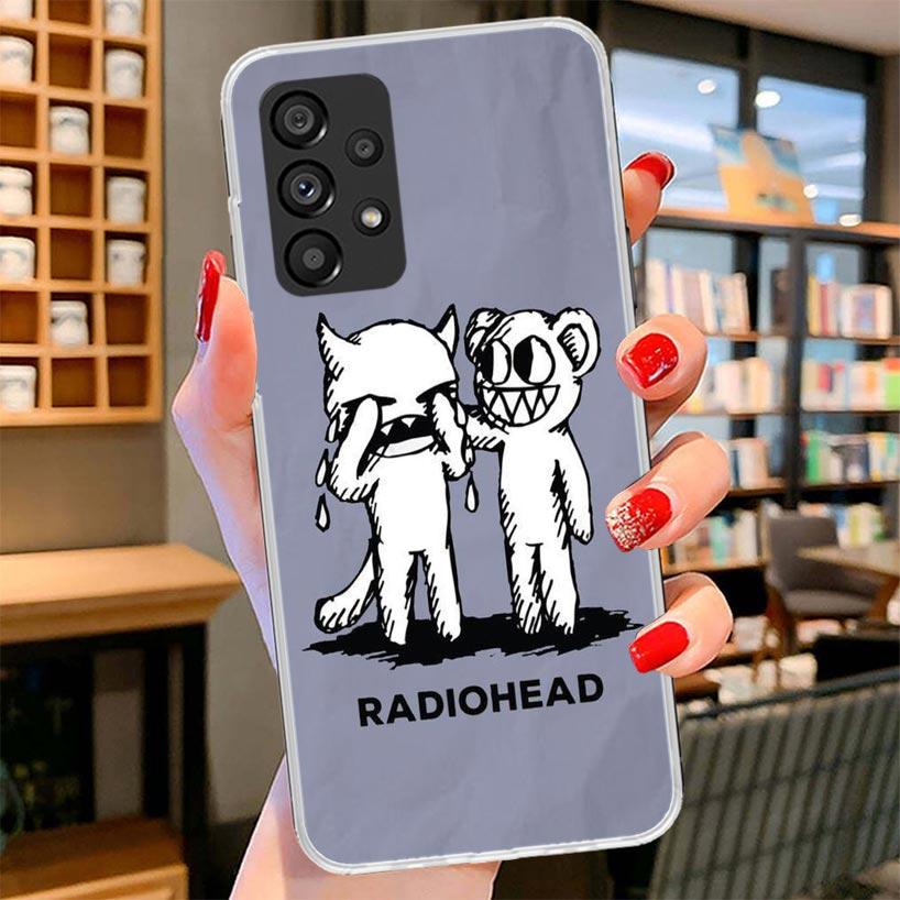 Чехол для телефона R-Radiohead For Samsung Galaxy A12 A22 A32 A52 A72 A02S Чехол для телефона Note 20 Ultra 10 S10 Plus A51 A71 A50S A20S A