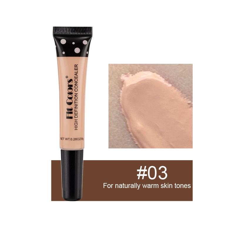 Fit Colors 8 Color Hose Concealer Concealment Repair Nourishing Liquid Foundation To Cover Dark Circles Acne Spots