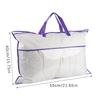 with Zipper Pillow Storage Bag Non-woven Tote Bag  for Storing Pillows and Blankets