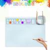 Stamping DIY Non-Stick Pigment Palette Clay Mat Silicone Drawing Board Silicone Painting Mat