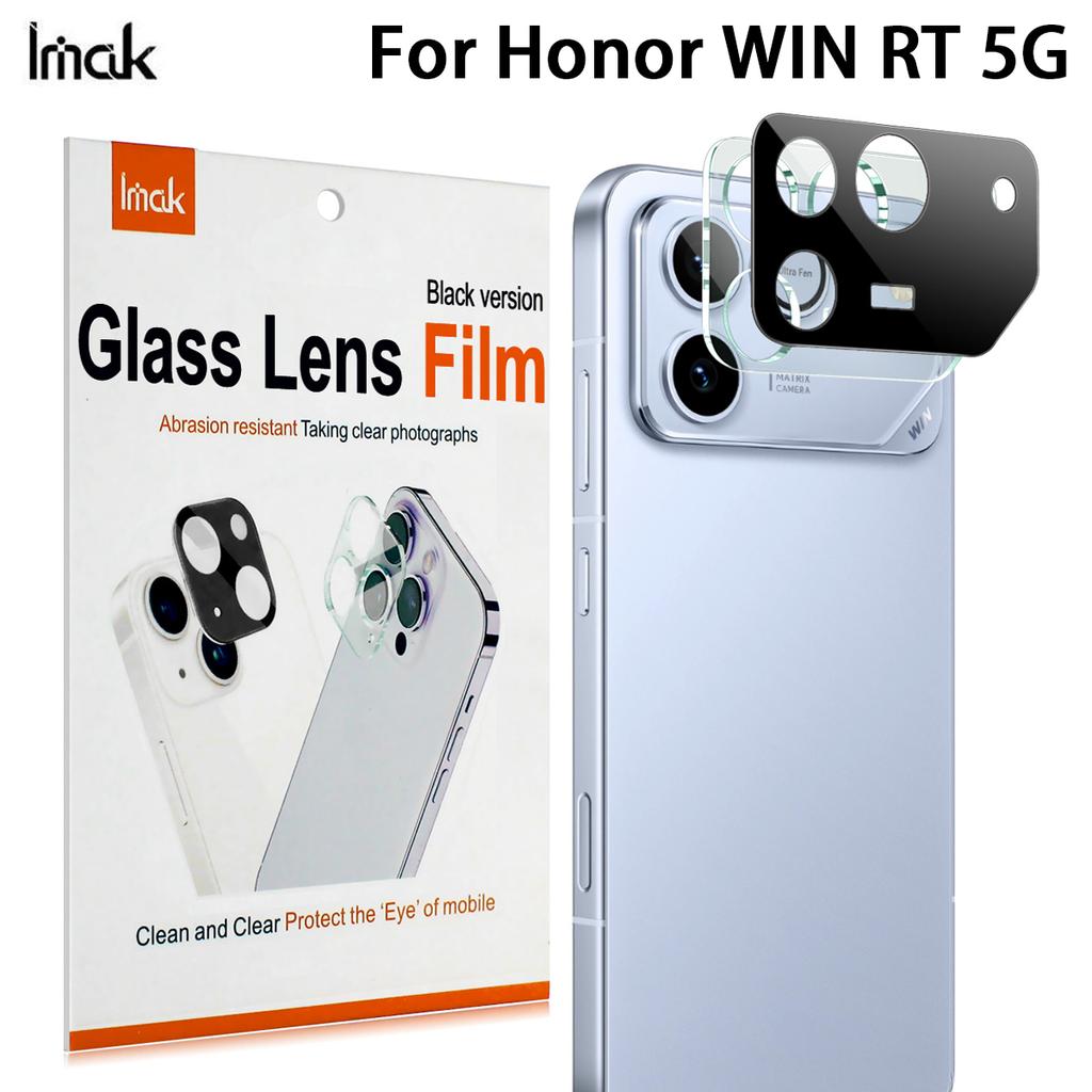 Для Honor WIN RT 5G Стекло IMAK Высококачественная Интегрированная Пленка со Стеклянной Линзой Черная Версия