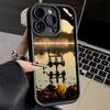 Чехол для телефона iPhone 17 Air 16E 15 16 Pro Max Удочка с карпом Чехол 14 Plus 13 12 Mini Мягкий силиконовый Fundas
