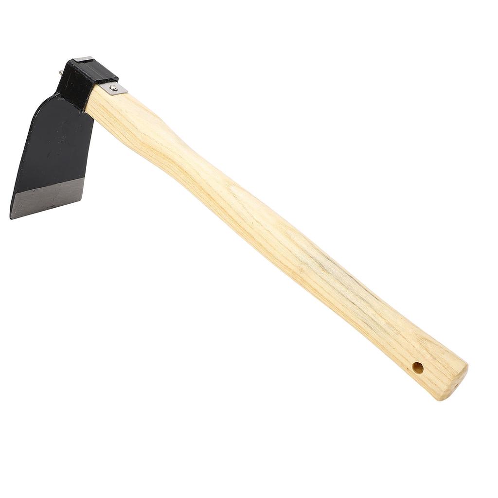 Ручная мотыга эргономичная деревянная ручка из углеродистой стали легкая садовая прополочная ручная мотыга для дома