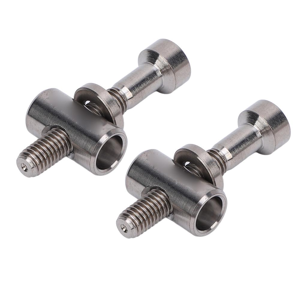 2PCS Bike Seatpost Fixed Screw M5x30mm Ti Alloy Bike Seatpost Fixed Bolts for Cycling DIY