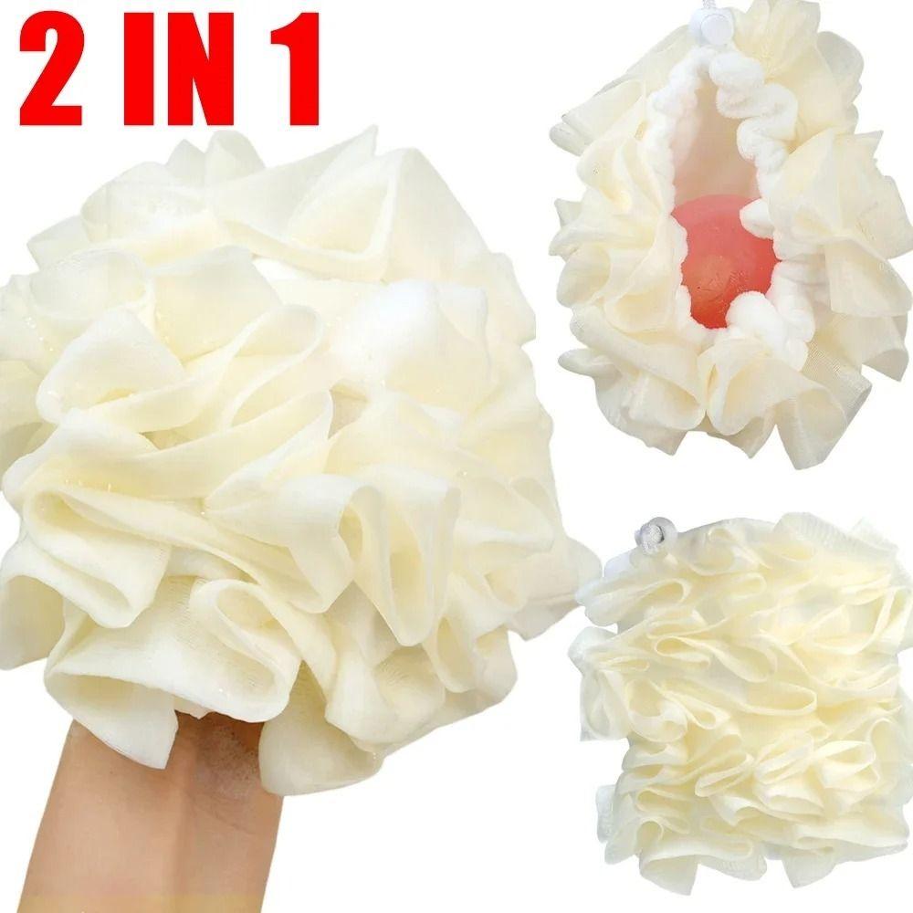 ПЭ мяч для чистки тела и лица фланель для душа инструменты для чистки новый мяч для ванны ванная комната