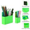 2Pcs Magnetic Storage Box Durable Lightweight Pencil Organizer Versatile Magnetic Sundries Box for Refrigerator Whiteboard