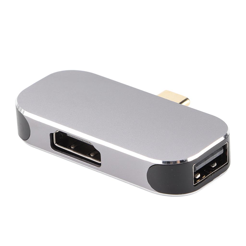 USB C Док-станция 3 в 1 Type C Male на HD Multimedia Interface USB A Type C Female для Windows для Android