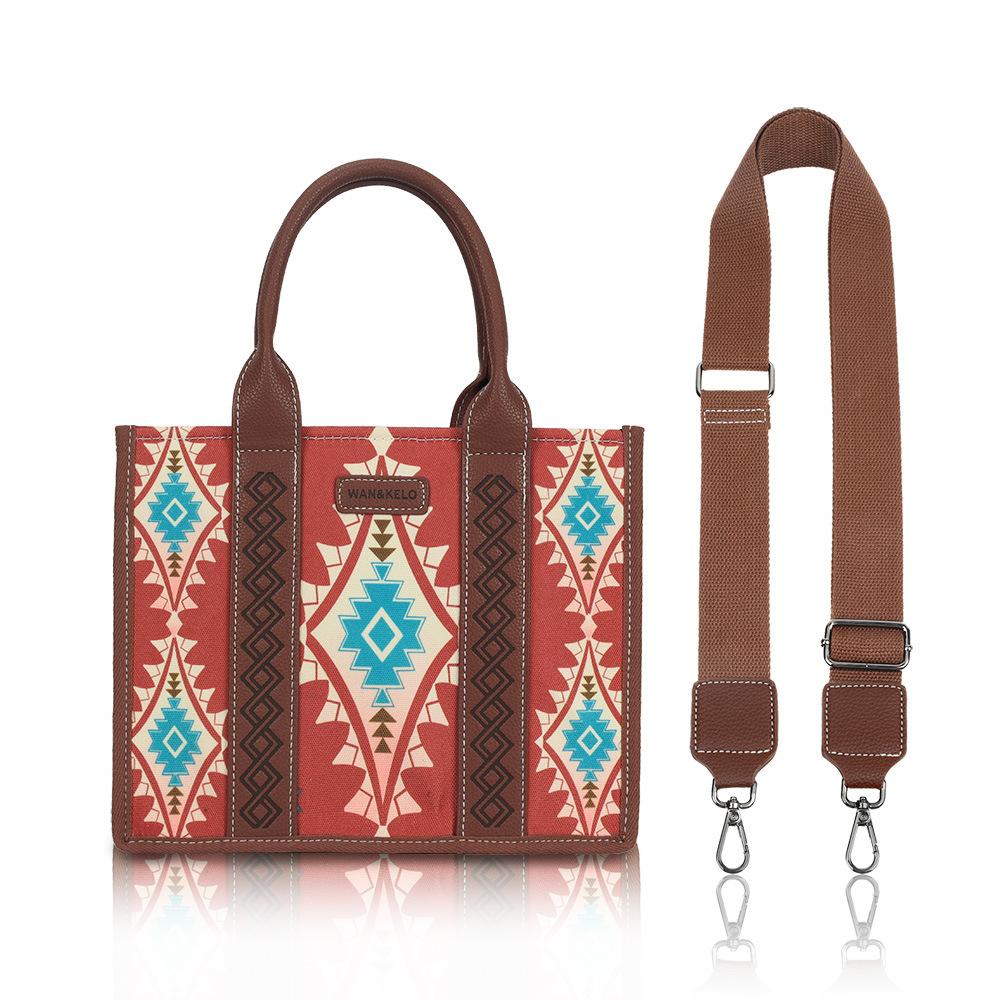 Женская сумка-тоут, сумка кросс-боди в богемном стиле, ручная женская сумка из холста, оптовая продажа Shiling, многокарманная