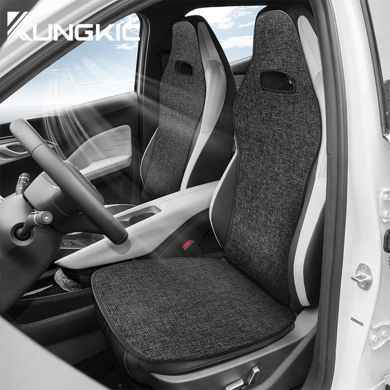 Льняная подушка на сиденье автомобиля для Byd Seagull -2024 Дышащая защитная накладка на сиденье Отделка Салонные аксессуары