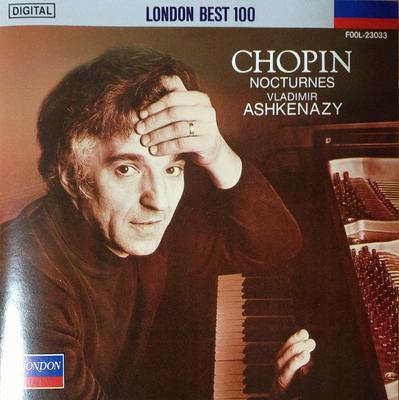 CD АШКЕНАЗИ (ВЛАДИМИР); ШОПЕН - Подборка ноктюрнов Шопена F00L23033 London Records 1989 Япония Классика Б/у